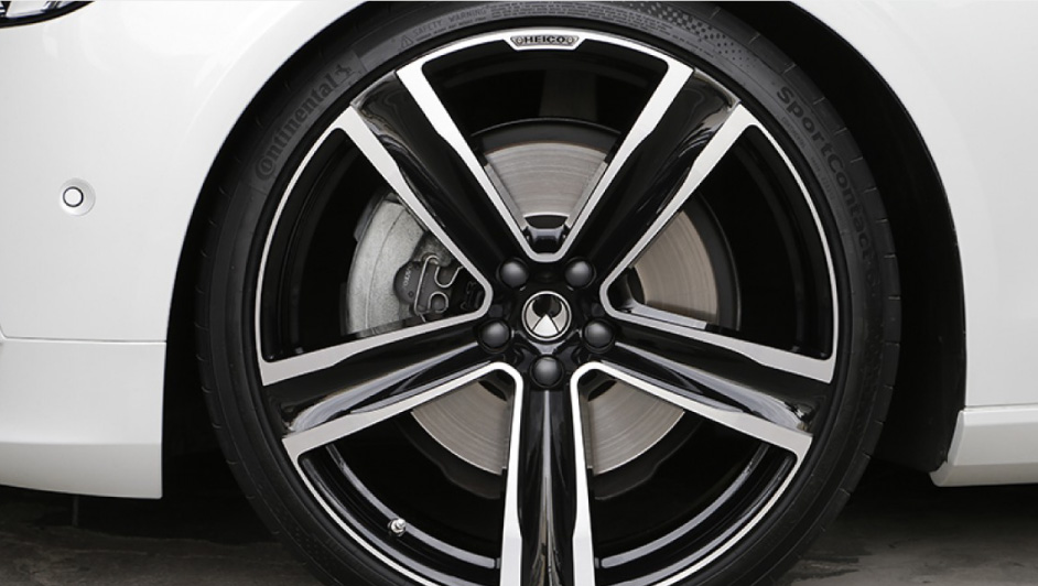 アルミホイールの交換